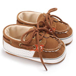 2019 Spring Baby boy Shoes First Walker Lace-up T-tied solid color casual Toddler Shoes Non-slip Soft Bottom Warm Shoes