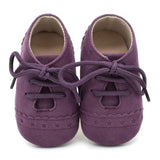 2019 Spring Baby boy Shoes First Walker Lace-up T-tied solid color casual Toddler Shoes Non-slip Soft Bottom Warm Shoes