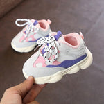 2019 New Baby Girl Boy Infant Toddler Shoes Casual Running Shoes Soft Bottom Comfortable Stitching Color Children Sneakers Kids