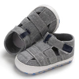 Newborn Baby Boys Fashion Summer Soft Crib Shoes Children Bebe Boys Casual First Walker Anti Slip Shoes Soft Sole Sneaker Shoe